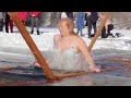 Ukrainans Brave Freezing Water For Orthodox Epiphany Holiday Day 5