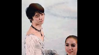 Yuzuru Hanyu and Alina Zagitova moments (Yuzulina moment) ЮЗУРУ ХАНЮ АЛИНА ЗАГИТОВА