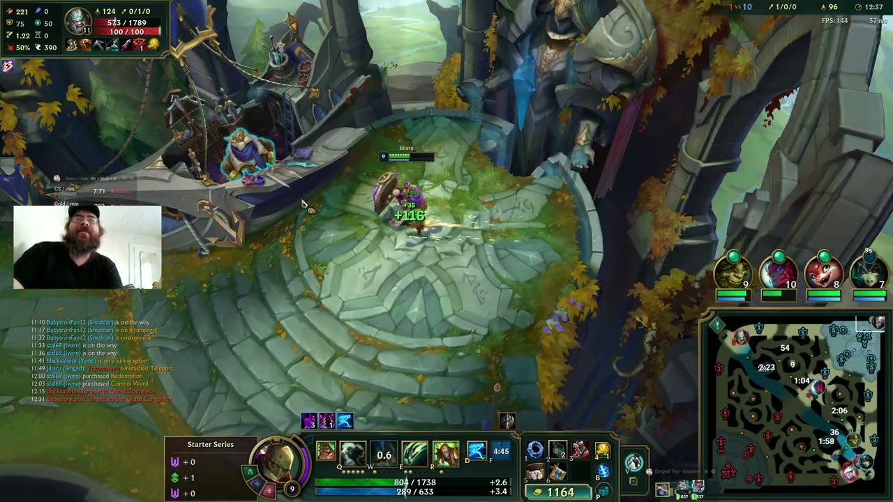 Tryndamere tanks my entire team