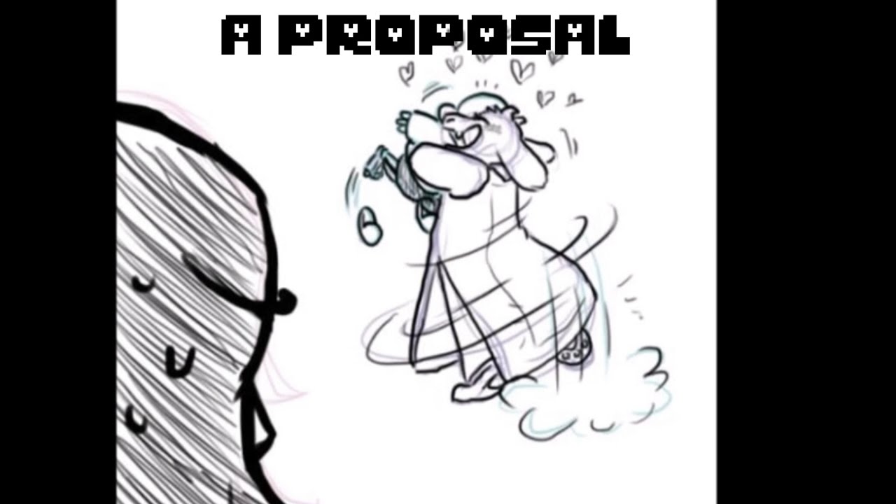 A Proposal (Soriel/Undertale Comic dub)