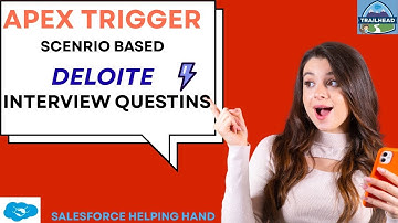 Deloite Salesforce Developer Apex Trigger Scenrio with Solution