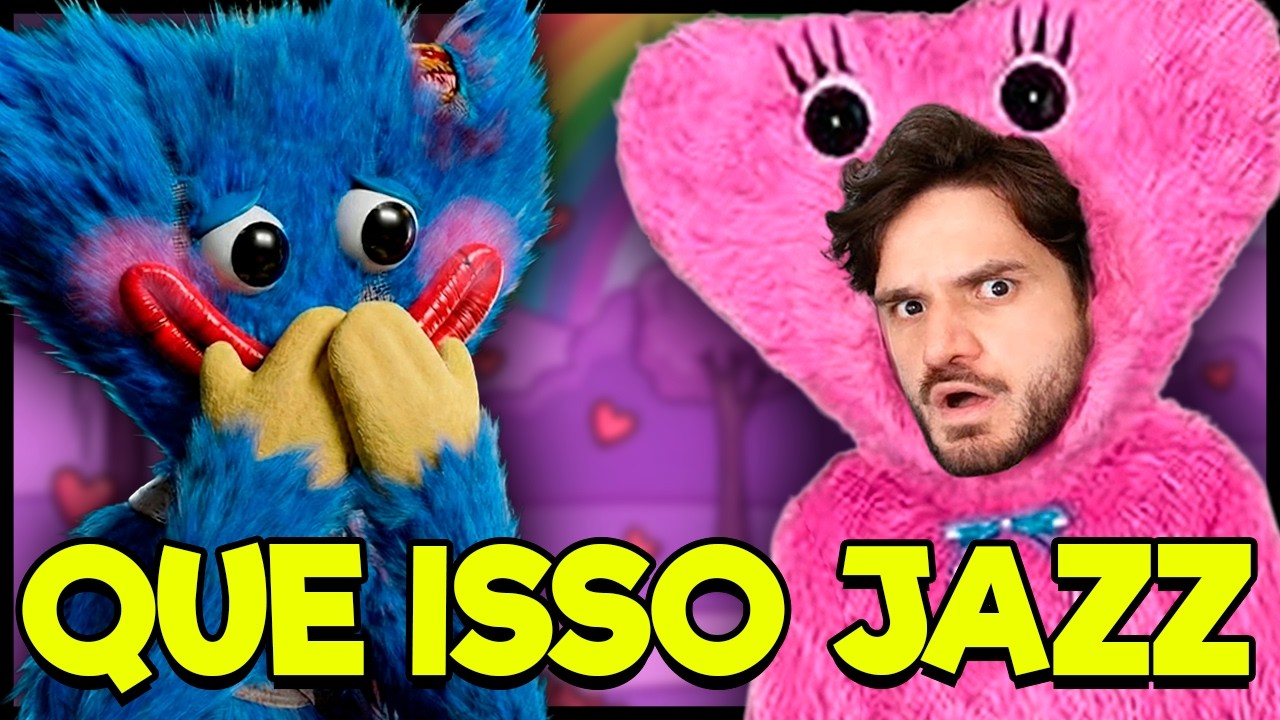 Os Memes do Jazzghost em Poppy Playtime 5 me fizeram QUEBRAR de RIR