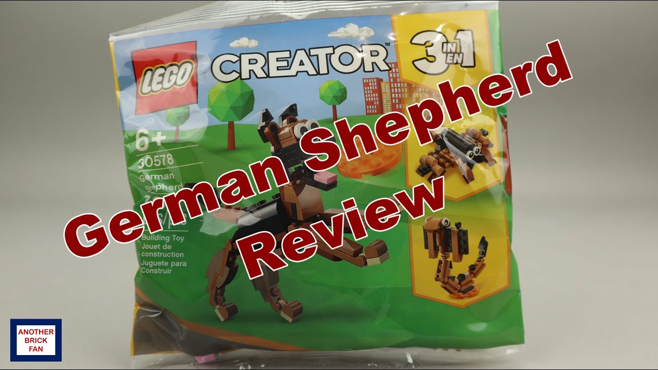 german shepherd lego