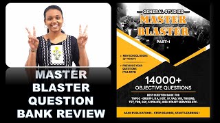 Master Blaster Question Bank For Tnpsc Group-I, Ii, Iv, Vao, Si Police, Constables ..