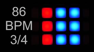 Metronome 86 BPM (3/4)