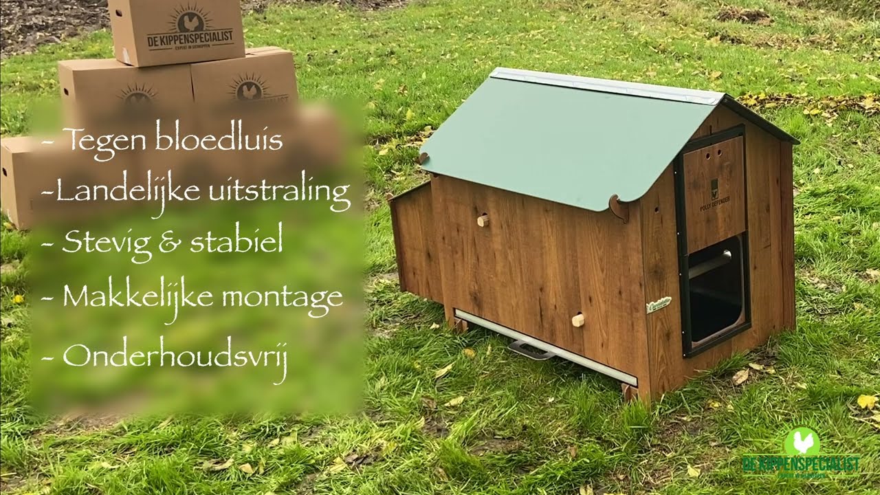 Cucciolotta Classic L Trespa Kippenhok | Unboxing en Montage Video | De Kippenspecialist