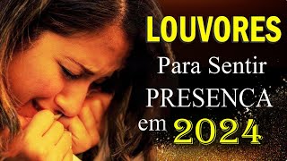 100 Hinos Para Sentir a Presença de Deus _ Só as Mais Inspiradoras Músicas Gospel 2024 (com letra)