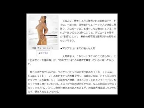 ＣＤ売れず、ギャラ大幅減…相次ぐ浜崎あゆみの“逆風”報道