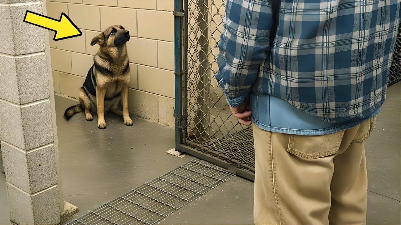 The Shelter Dog Starts Crying When He Recognized the Man Standing in Front of Him!