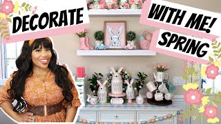 SPRING DECORATE WITH ME 2021 │EASTER & SPRING DECOR│MOTIVATION│CHIT CHAT