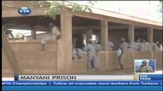 Manyani prison  prison used to detain the Mau Mau