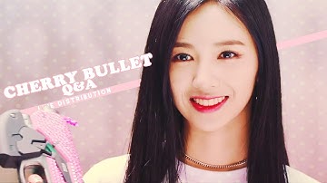 cherry bullet - q&a - line distribution