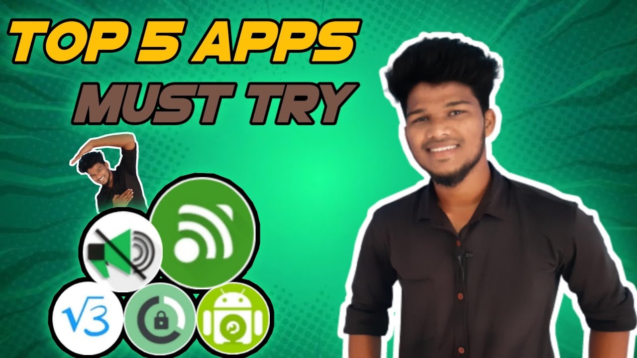 Top 5 useful apps in tamil | best apps in 2022 | tech planet