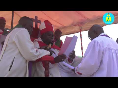 Diyoseze Anglicane Ya Makamba Yagabanye Umwungere Mushasha Musenyeri Onesphore Ndayizigamiye