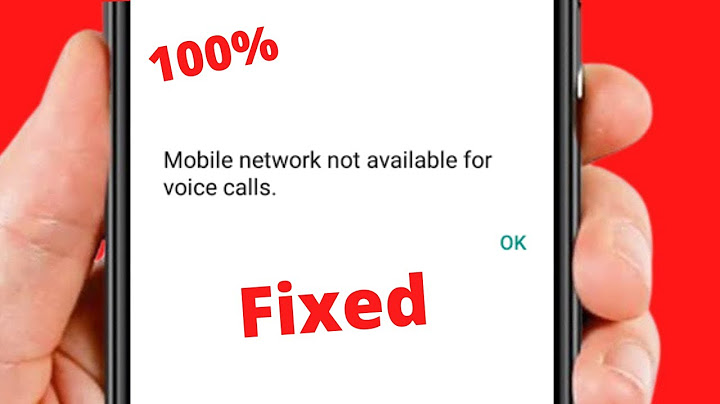 Tracfone cellular network not available for voice calls