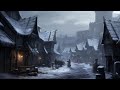 Dark medieval winter music  village of winter night medieval fantasy music fantasy celtic