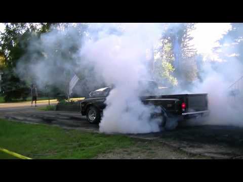 Burnout till the tire blows!!!