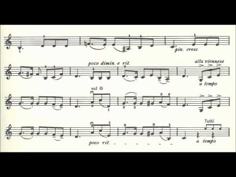 Kreisler, Fritz  The Old Refrain for violin + orchestra