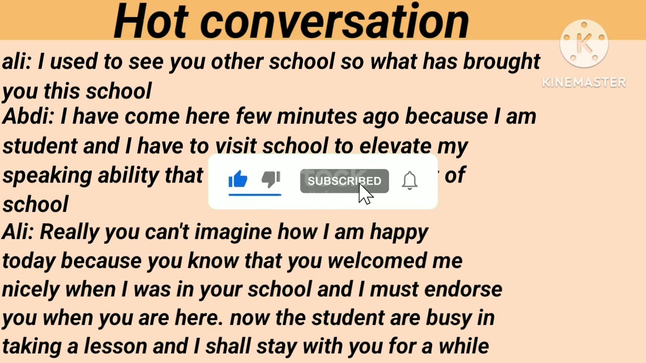 Hot English conversation: waabsi ku lulul kaas oo u dhexeeya labo wiil #english #pleasesubscribe