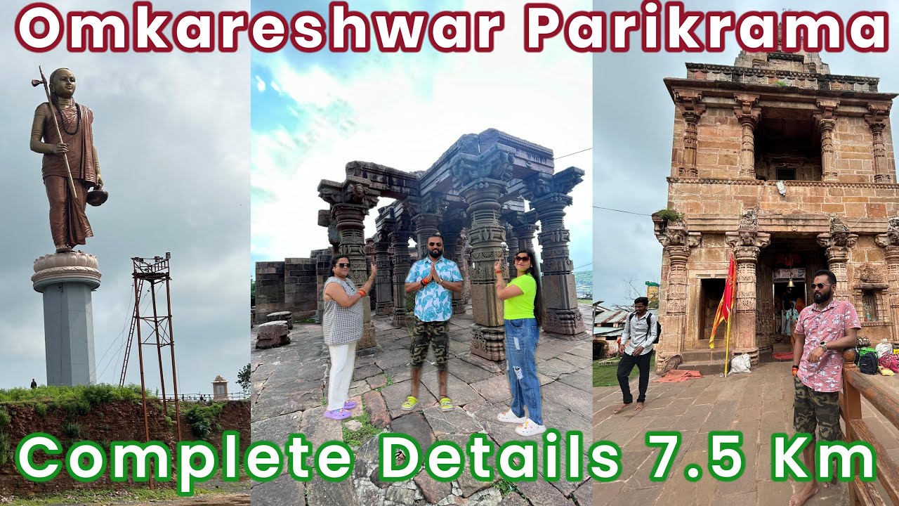 🚩 Omkareshwar Parikrama Full Vlog | 7.5 Km | Omkareswar | Mandhata | Jyotirling | Parikrama Marg