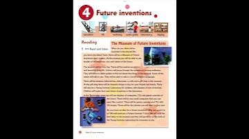 Oxford Primary Skills 4 Reading and Writing Unit 4 Future inventions