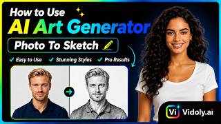 Create Stunning Hand-Drawn Sketches from Any Photo in Seconds! ✍️✨| Vidoly.ai screenshot 4