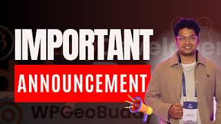 Important Announcement