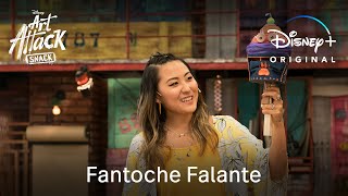 Fantoche Falante | Art Attack: Snack | Episódio 4 | Disney+