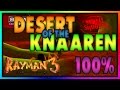 Rayman 3: Hoodlum Havoc | 100% Score | The Desert of the Knaaren
