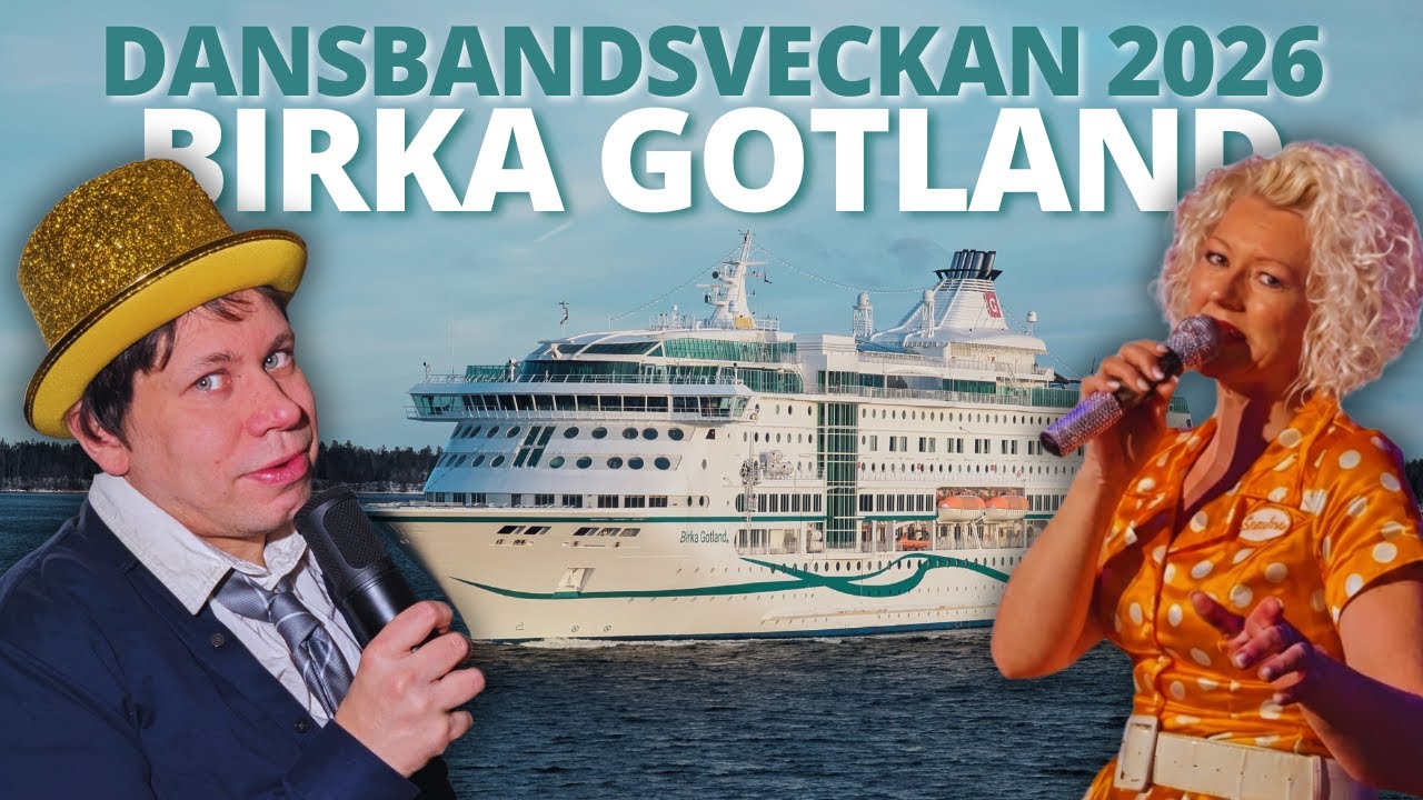 Присоединяйтесь ко мне на Dansbandsveckan 2026 в Бирке Готланд.