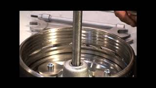 GEA Westfalia OSE 10 Separator -- Dismantling & Assembling the Bowl