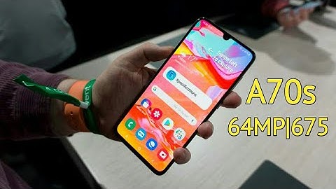 Samsung Galaxy A70s 64MP Camera,Snapdragon 675,Indisplay Fingerprint|Samsung Galaxy A70s