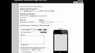 Appointment Manager Tutorial - MobileVIP Marketing