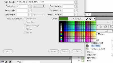 Creando tu sitio web en dreamweaver cs5 PARTE 4