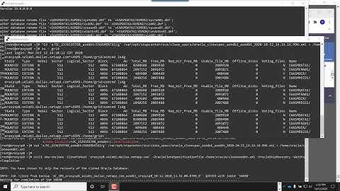 ASM Diskgroup Database Migration through cloning SnapCenter