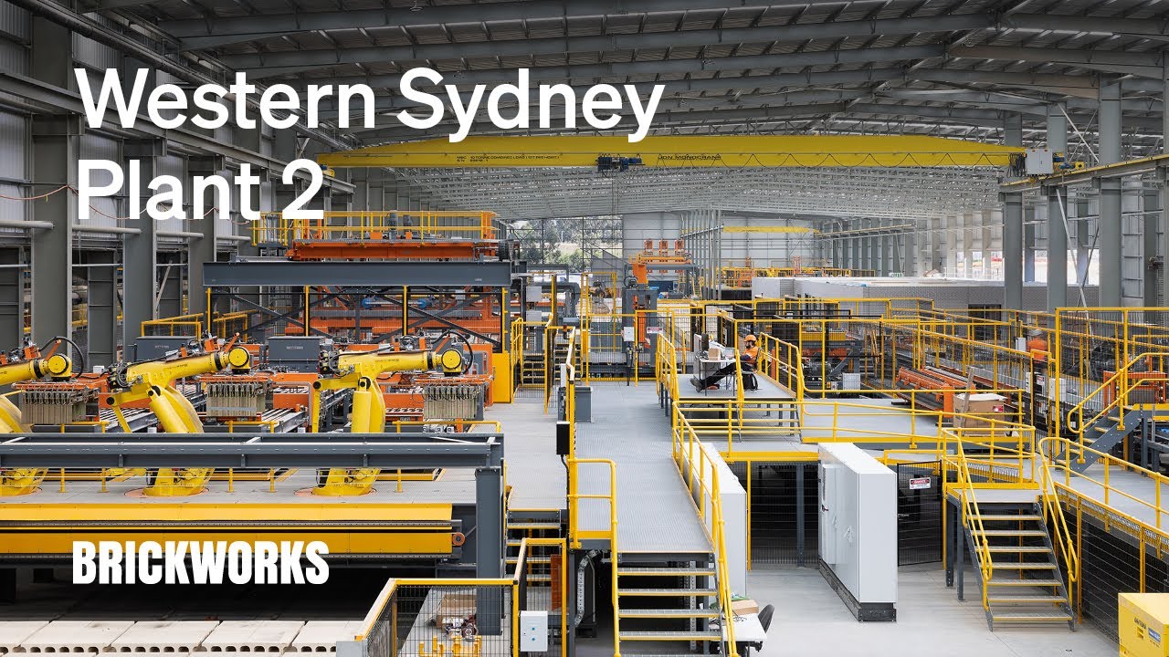 Inside Australia's most advanced brick factory | Western Sydney Plant 2 ...