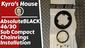 Installing AbsoluteBlack sub compact Chainrings