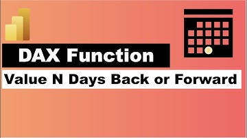 How to Calculate Last N Days Value or Future N values in Power BI Using Dax Function DateADD