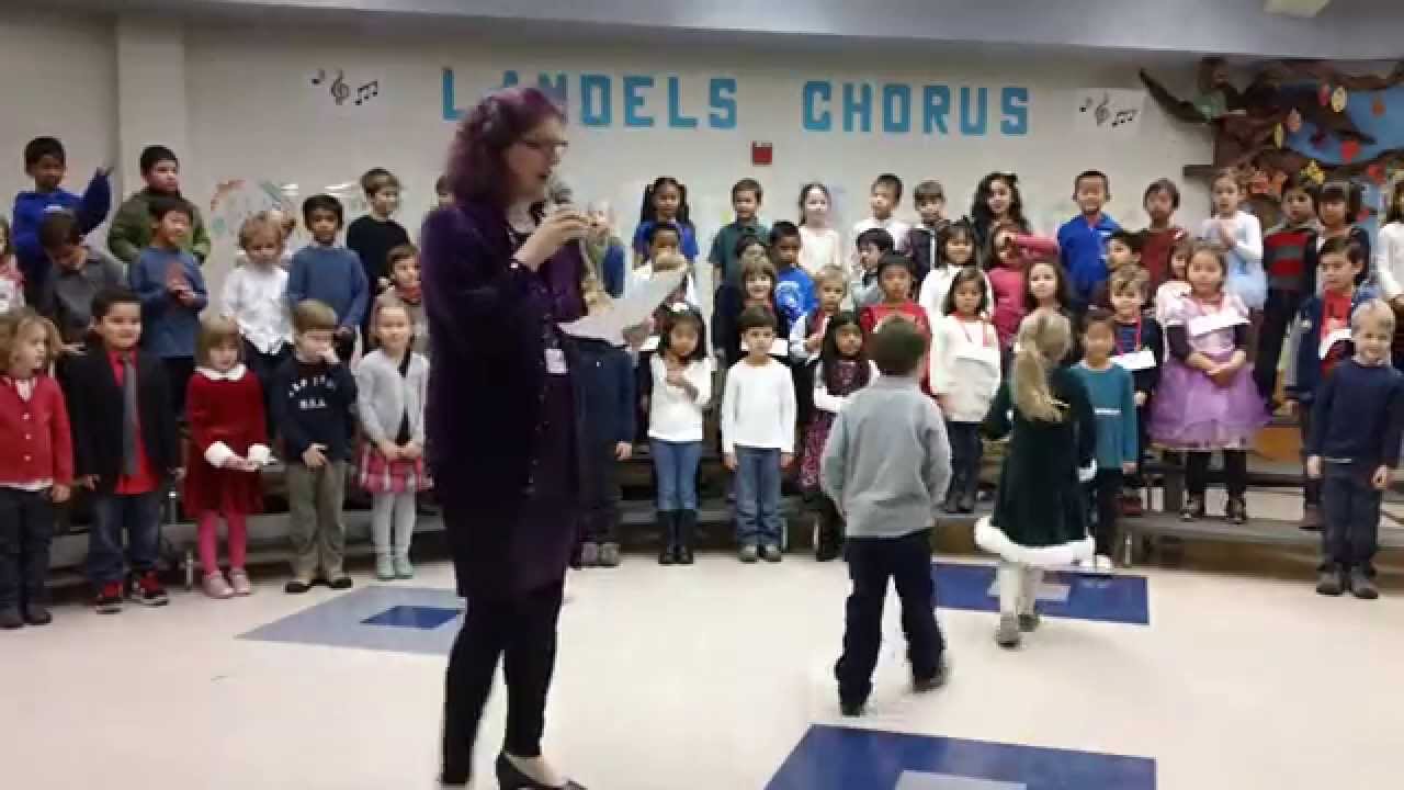 Winter Concert - Landels School Kindergarten Class - December 17, 2014