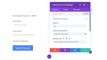 How to Create Payment Forms in Divi