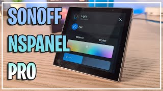 Sonoff NSPanel PRO  Panel de control TODO en UNO  Dashboard domótico