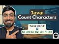 Java Program to Find Character Frequency in a String