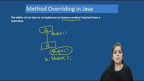 method overriding in java in hindi | java full course