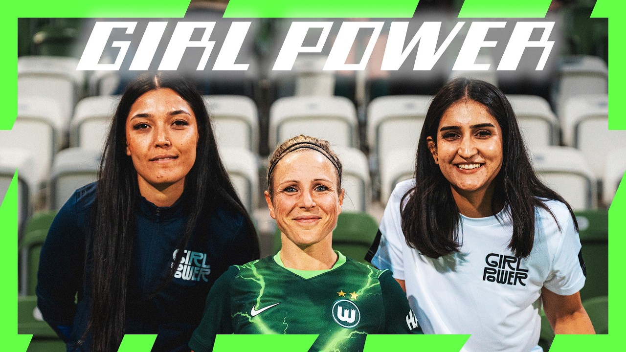 "Sie fühlen sich als Teil der Fußballgemeinschaft" 🙌 Girl Power Summer Camp in Wolfsburg 💚