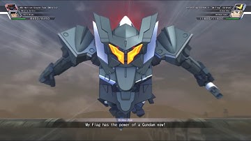 SD Gundam G Generation Cross Rays - Union Flag Custom II "GN Flag" (Graham) ~Battle Animations~