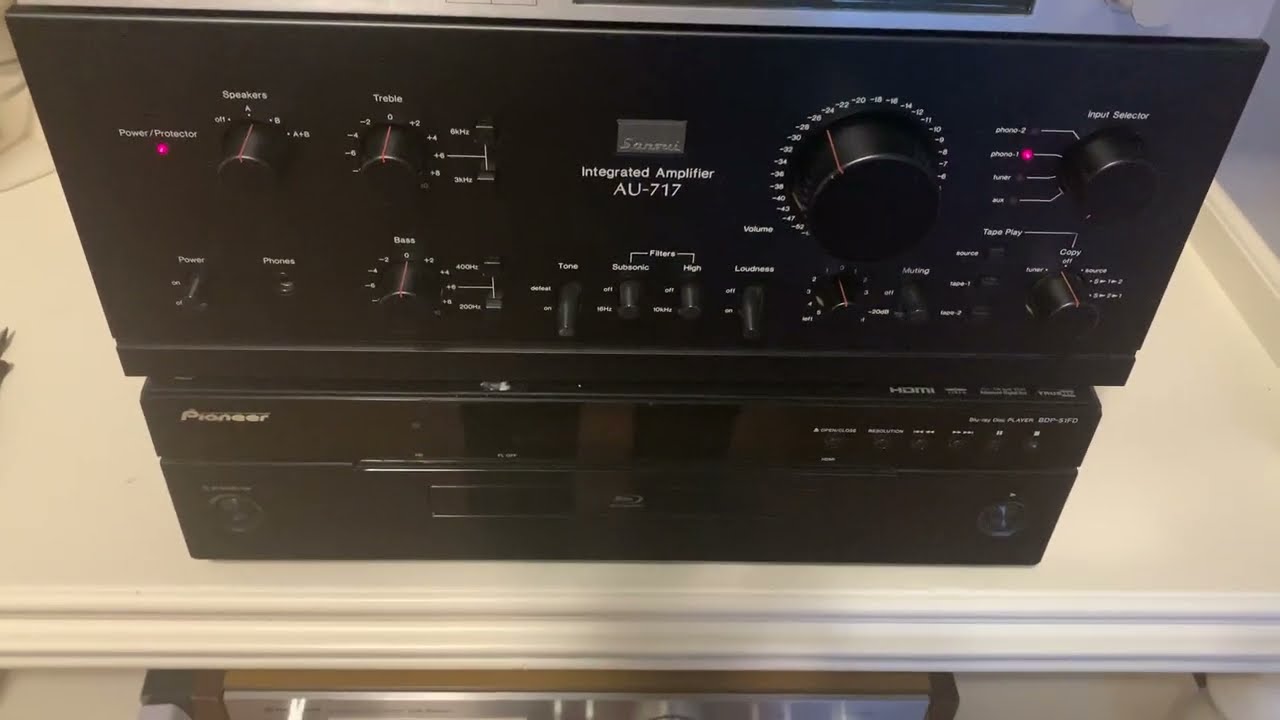 Sansui AU 717 short Review - YouTube