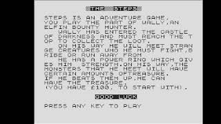 ZX81 Typed in Game from the Magazine :- Computer weekly (The Steps)