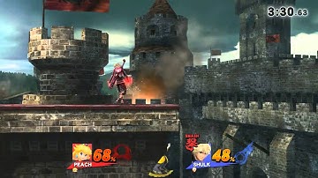Peach vs Shulk: Using Counter