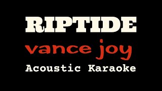 Riptide Vance Joy Acoustic Karaoke