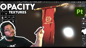 Painting Opacity Maps in Substance Painter
